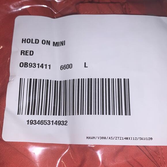 FREE PEOPLE Hold On Mini Dress. Large. Red Rust - Picture 4 of 5